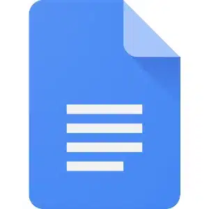 Google Docs, the best online free word processor logo