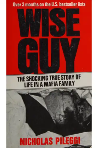 Nicholas Pileggi's Wise Guy cover, the book that was inspiration for the mob movie Goodfellas, and one of the most popular mafia true crime books, covering Henry Hill and Lucchese crime family.