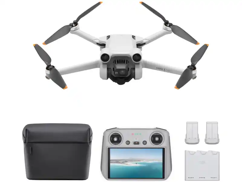 FPV Drone - DJI mini 3 pro is a perfect gadget for men and one of the best drones on the market, equipped with a 4K camera and 47 minutes of flight time.