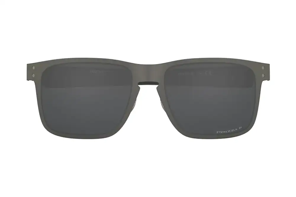 Oakley Holbrook Gunmetal stainless-steel sports sunglasses for men.