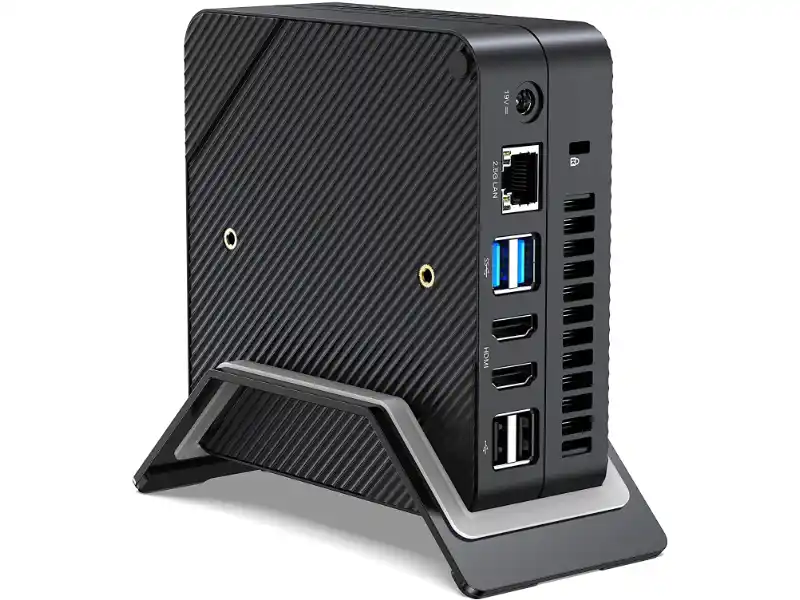 A powerful and portable mini PC for gamers and businesspeople who need a personal computer on the go.